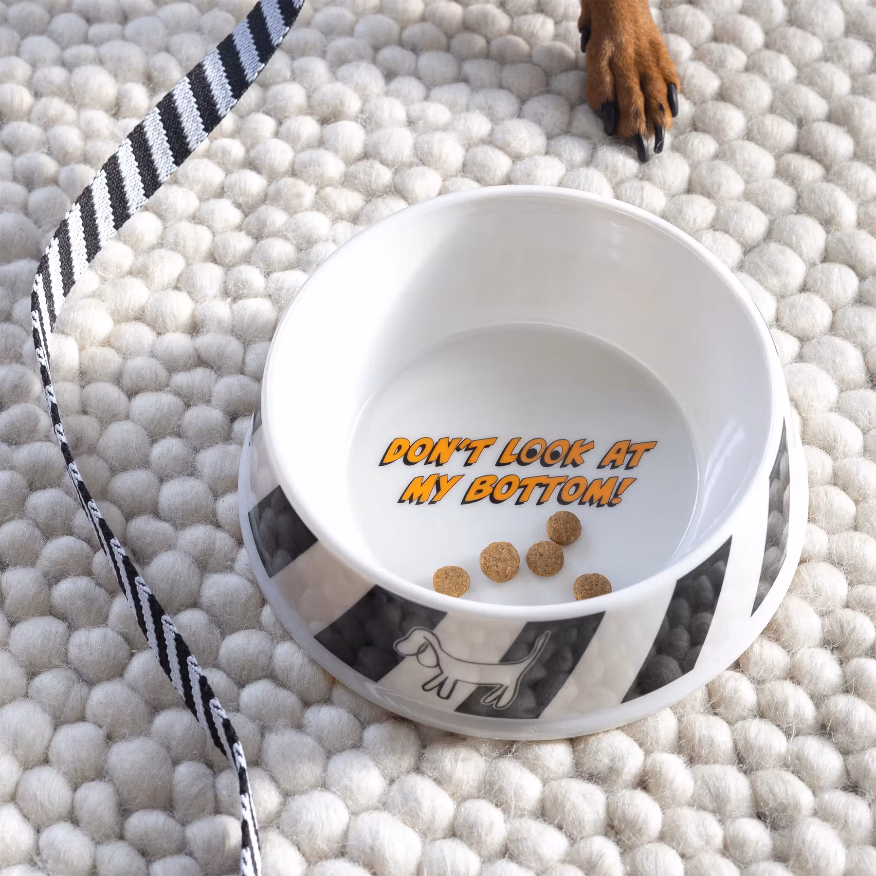 Barkalot Bamboo Dog Bowl 500ml/1000ml. Veganskt och ekologiskt hållbart