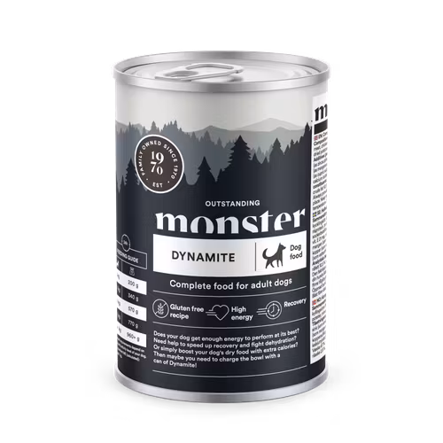 Monster Dog Adult Dynamite Burk 400 gr