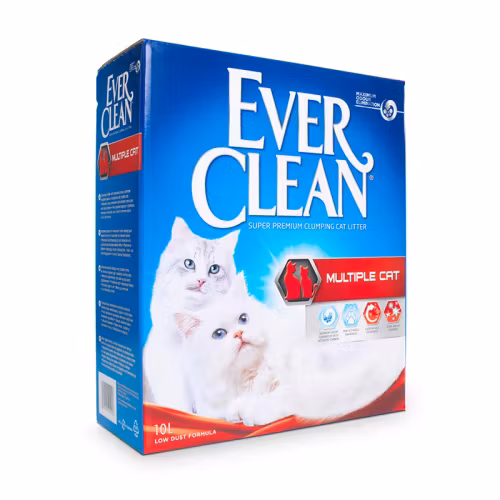 Ever Clean® Multiple Cat Clumping kattsand 10 kg
