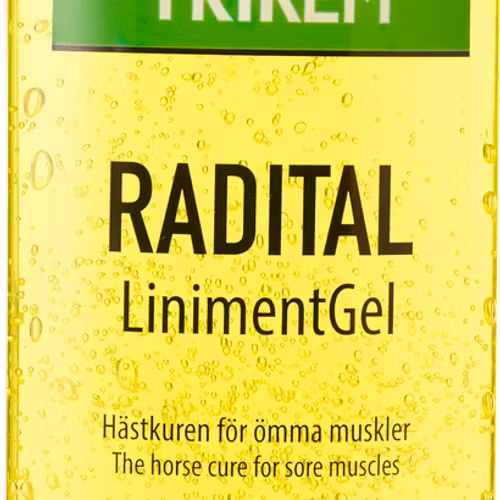 Trikem Radital LinimentGel 500 ml -hästkuren för ömma muskler