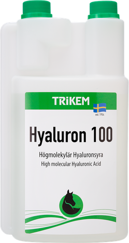 Trikem Hyaluron100, 1000 ml -högmolekylär hyaluronsyra