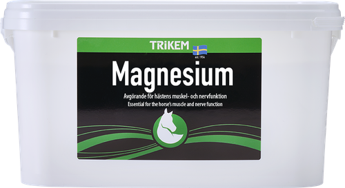 Trikem Magnesium 6 kg- ett rent magnesiumtillskott för häst