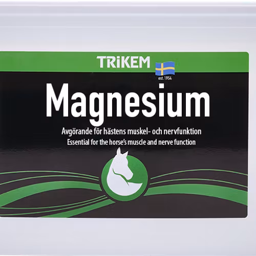 Trikem Magnesium 6 kg- ett rent magnesiumtillskott för häst
