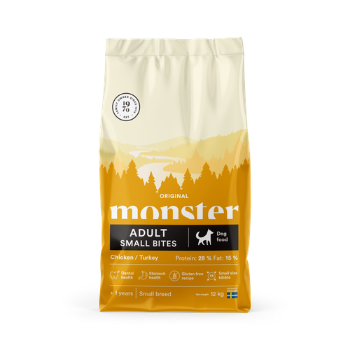 Monster Dog Original Adult Small Bites 2 kg/12 kg