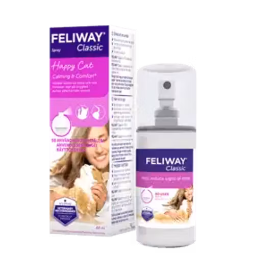 Feliway Classic Spray, feromon - lugnande för katt 20 & 60 ml