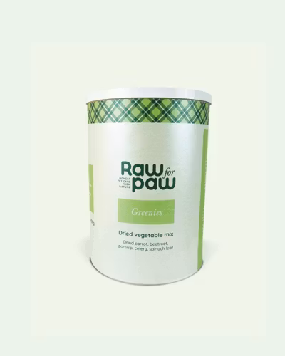 Raw for Paw - Greenies- Naturlig källa till fibrer. 400 gr
