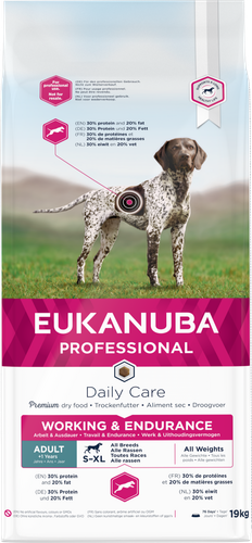 Eukanuba Daily Care Working & Endurance Adult All Breed 2,5 kg/19 kg