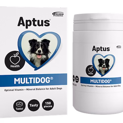 Aptus® Multidog™- Vitamin- och mineraltillskott för vuxen hund 1-7 år. 150 tabl.