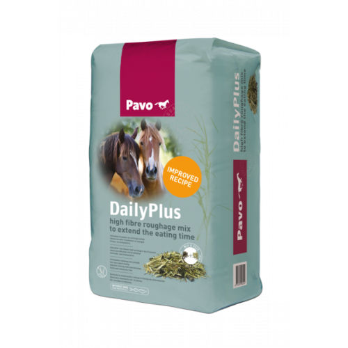 Pavo DailyPlus- grovfoderblandning med hög fiberhalt 12 kg