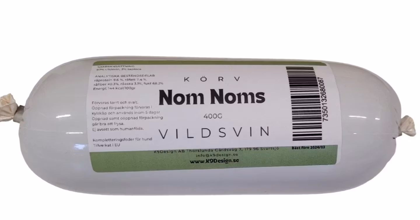 Nom Noms KÖRV Vildsvin 400 gr