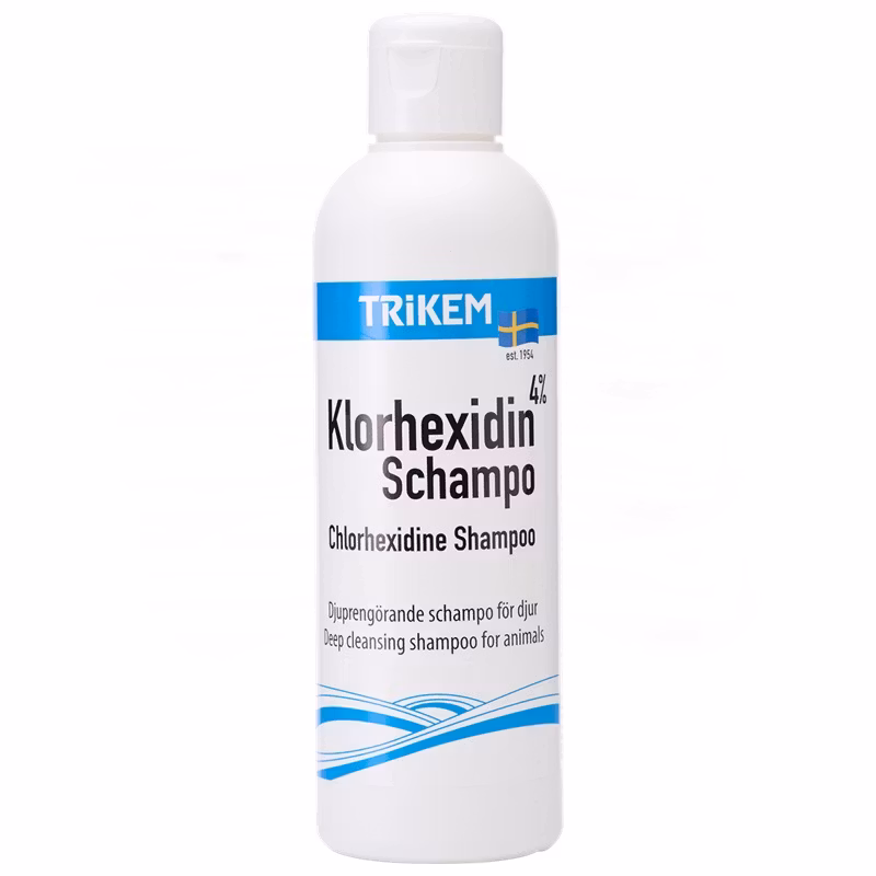 Trikem KlorhexidinSchampo -Antiseptiskt schampo o hudrengöring 200 ml