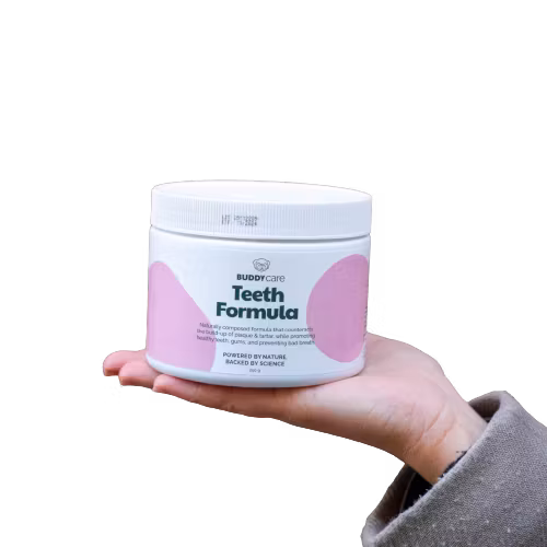 Buddycare Teeth Formula - Mot dålig andedräkt för hund & katt - 250 ml
