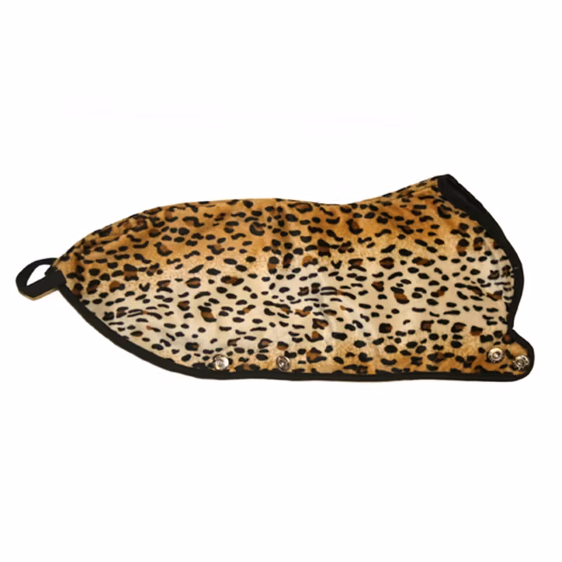 Z Regntäcke Leopard vändbart, stl. 20,25 & 30 cm