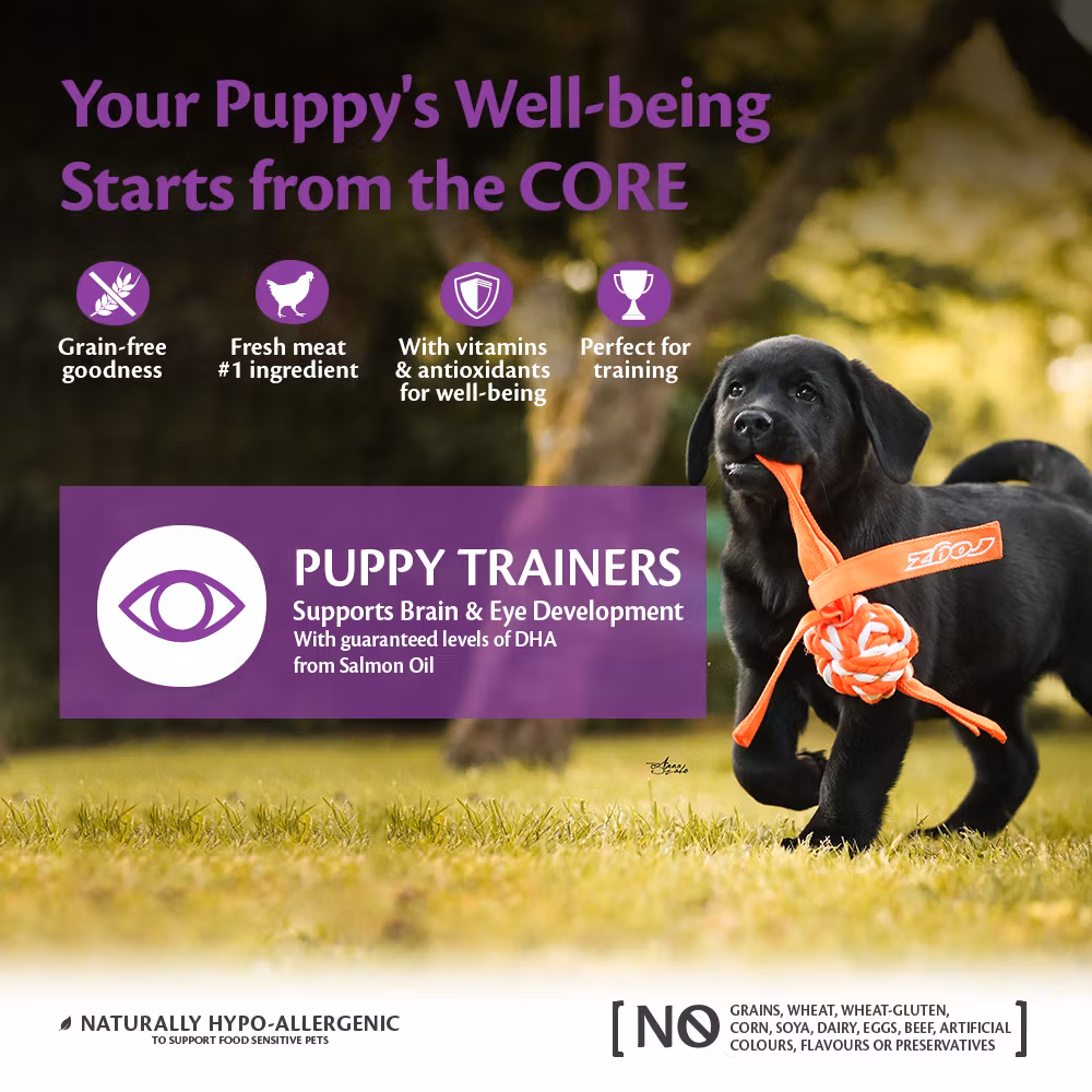 Wellness CORE Puppy Trainers Chicken Flavoured with Carrots -Hundgodis 170g