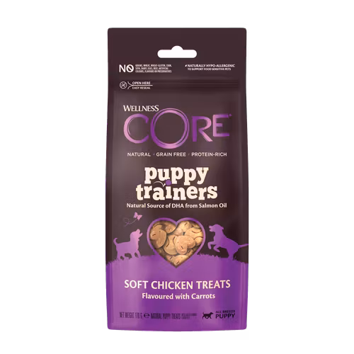 Wellness CORE Puppy Trainers Chicken Flavoured with Carrots -Hundgodis 170g