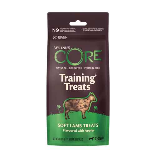 Wellness CORE Protein Bites Soft Lamb Flavoured with Apples -Hundgodis 170 gr
