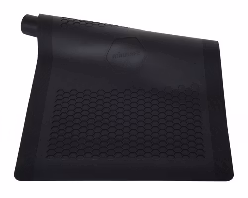 MIM Safe Burmatta Siliconmatta Svart 85x65cm