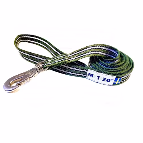 Metizokoppel gummi/reflex Olivgrön 3m