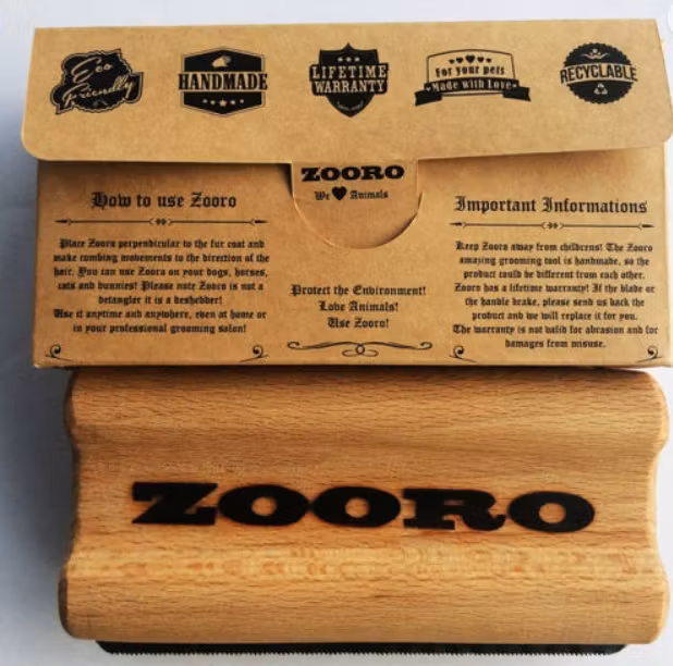 Zooro -Fällskrapa- Mini handgjord, ekovänlig