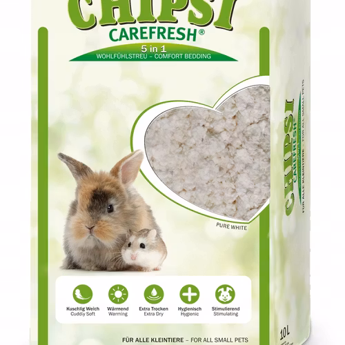 Chipsi Carefresh® Pure White -Burströ/Bäddmaterial 10L