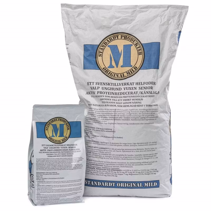 STANDARDT Original Mild - mindre protein, fett och kalorier, 2 el.13 kg