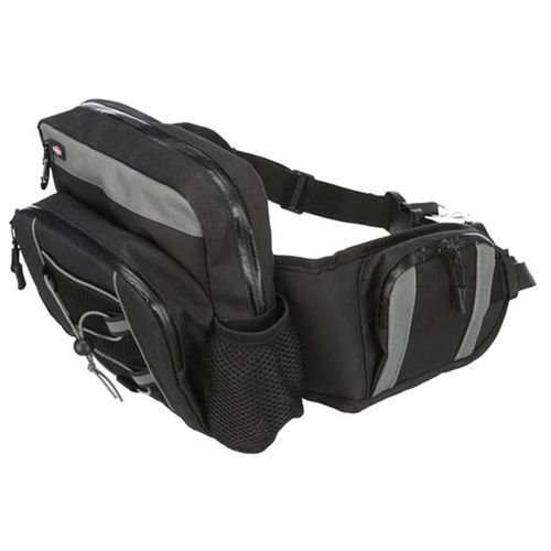 Midjeväska DogActivity 57-138 cm, svart/grå