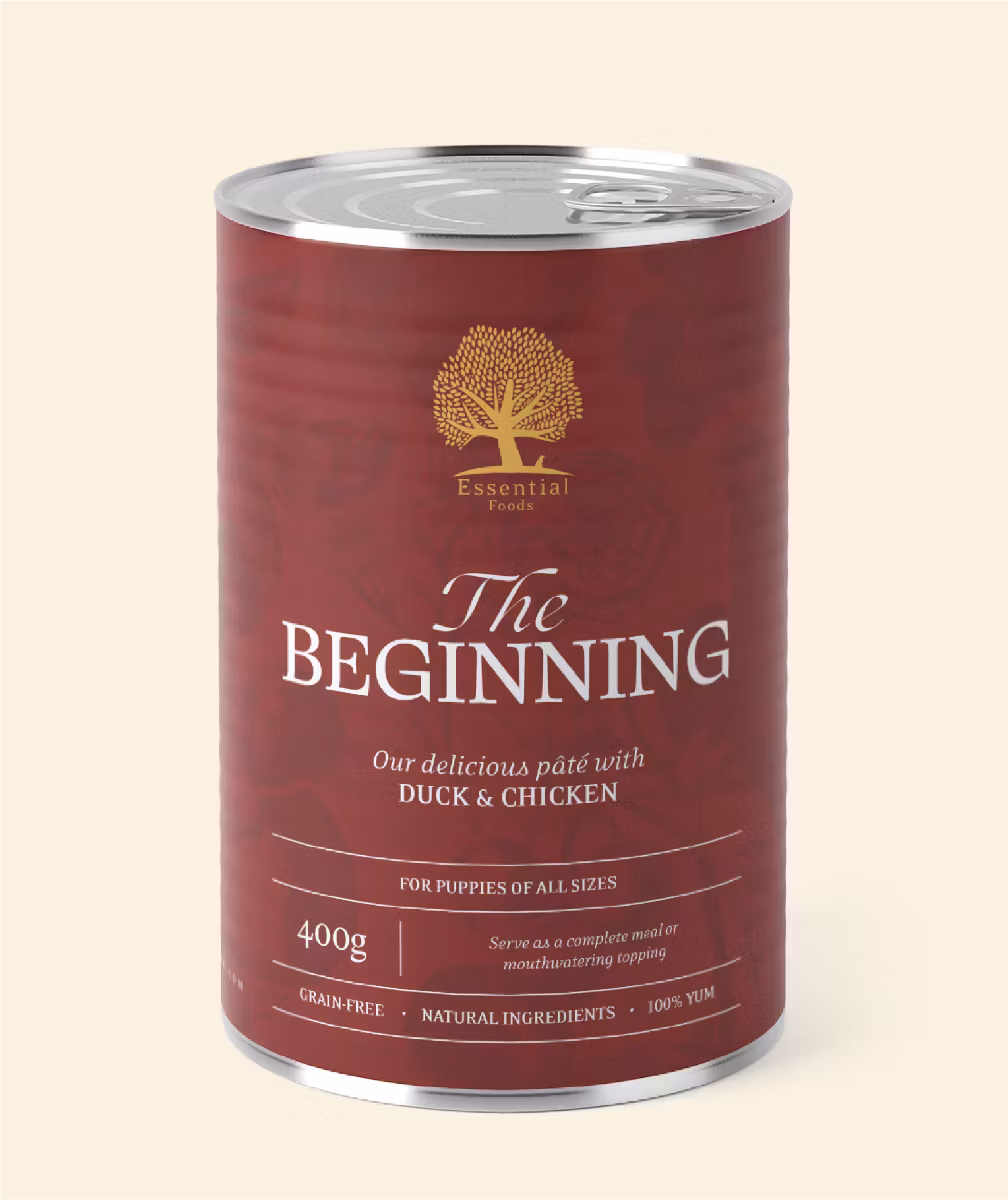 ESSENTIAL the BEGINNING PÂTÉ, VALP- STYCKVIS ELLER  6 x 400G