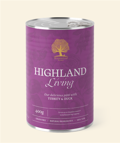 ESSENTIAL HIGHLAND LIVING PÂTÉ, STYCKVIS ELLER  6 x 400G
