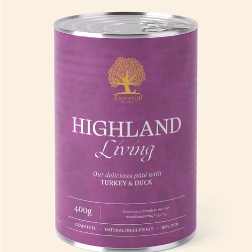 ESSENTIAL HIGHLAND LIVING PÂTÉ, STYCKVIS ELLER  6 x 400G