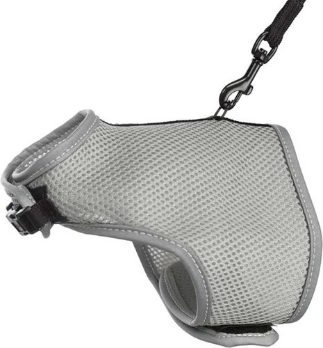 Kattsele mjuk med koppel, 24-42 cm, 1,20 m, blandade färger