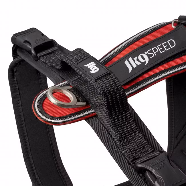 JK9®SPEED® Harness/Sele, Röd