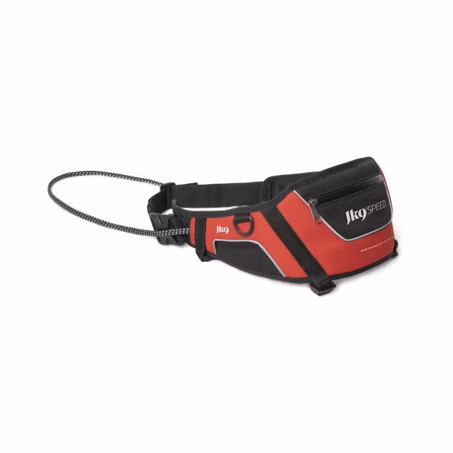 JK9®Speed Belt- Midjebälte/HandsFreebält, röd
