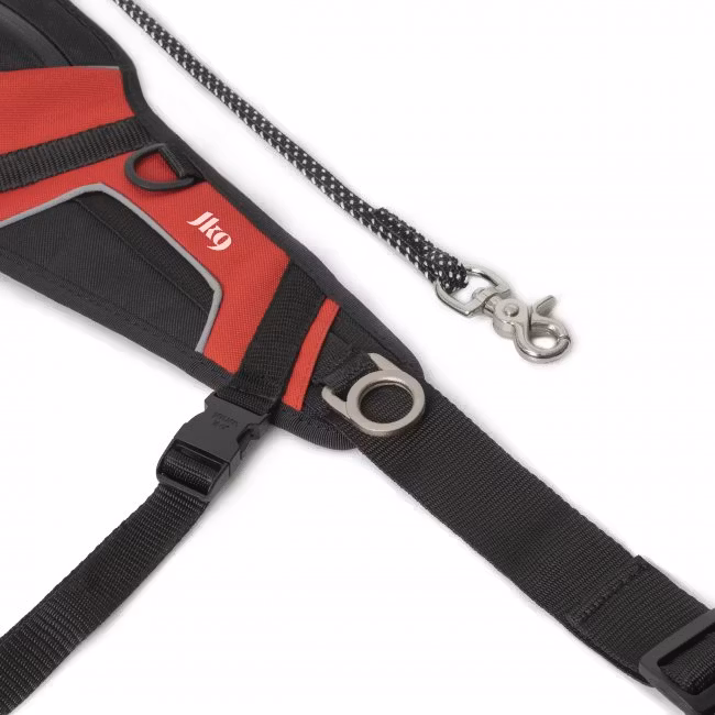 JK9®Speed Belt- Midjebälte/HandsFreebält, röd