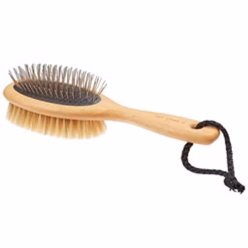 Lila Loves It -Borste Double sided Dog Brush- dubbelsidig hundborste 23,5 x 7 cm