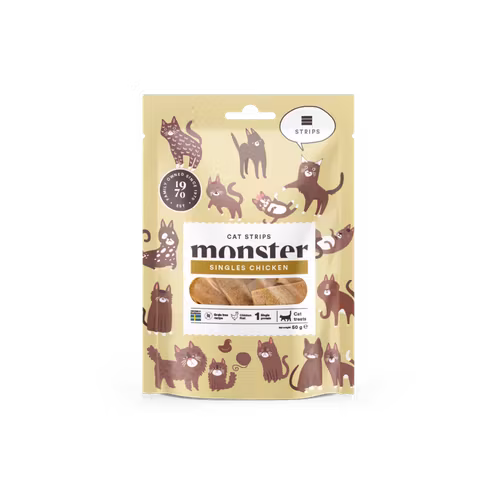 Monster Cat Strips Chicken 50 gr