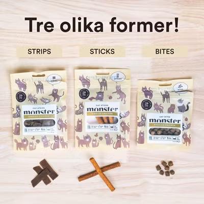 Monster Cat Strips Beef 50 gr