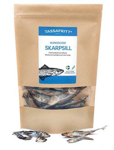 TassaFritt Svenskt Hundgodis Skarpsill 80gr