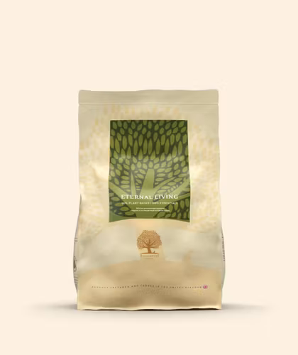 ESSENTIAL ETERNAL LIVING Small size. 90 % växtbaserat och 100 % (ovo) vegetariskt