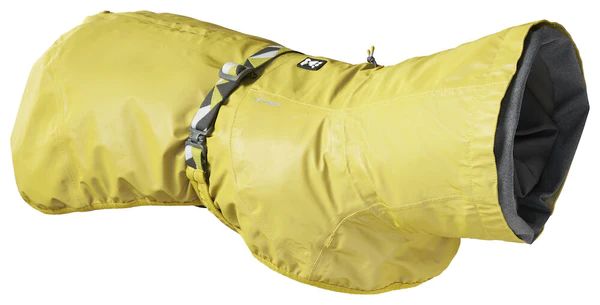 Hurtta Rainwear Mudventure Reflective ECO Hundjacka Stl. 25 - 65 cm Turmeric