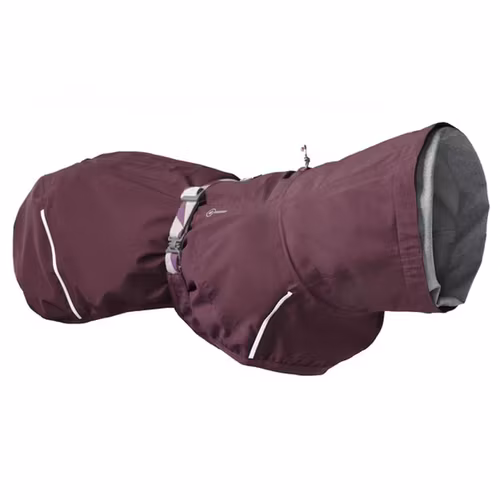 Hurtta Rainwear Mudventure Coat ECO  Hundjacka Stl. 25 - 65 cm Eggplant