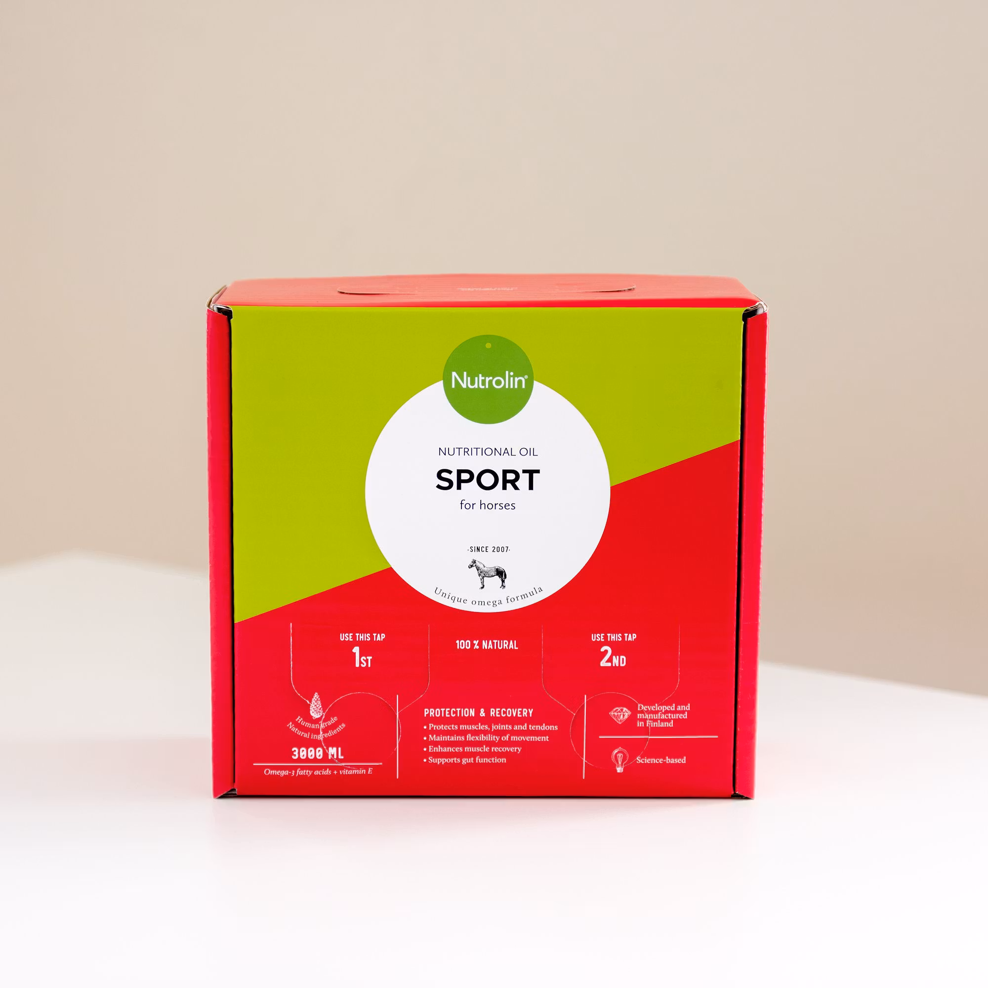 Nutrolin® HORSE Sport - Skydd & återhämtning. 3000 ml