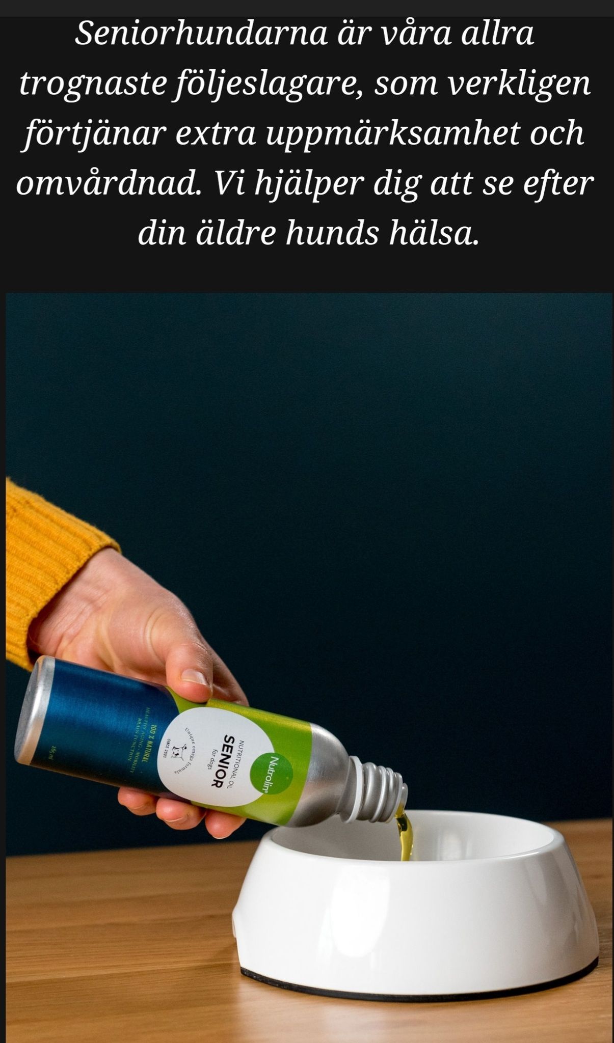 Nutrolin® SENIOR - äldre hund