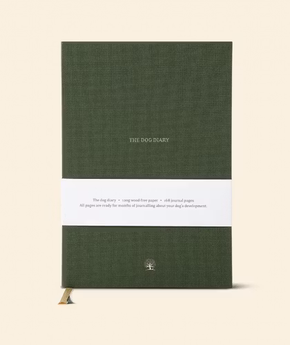 THE ESSENTIAL DOG DIARY- hunddagbok 168 sidor