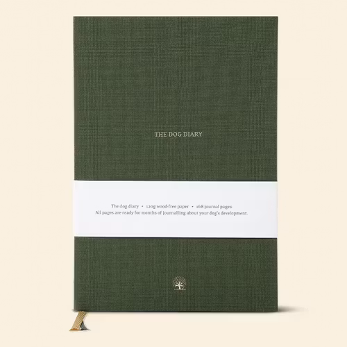 THE ESSENTIAL DOG DIARY- hunddagbok 168 sidor