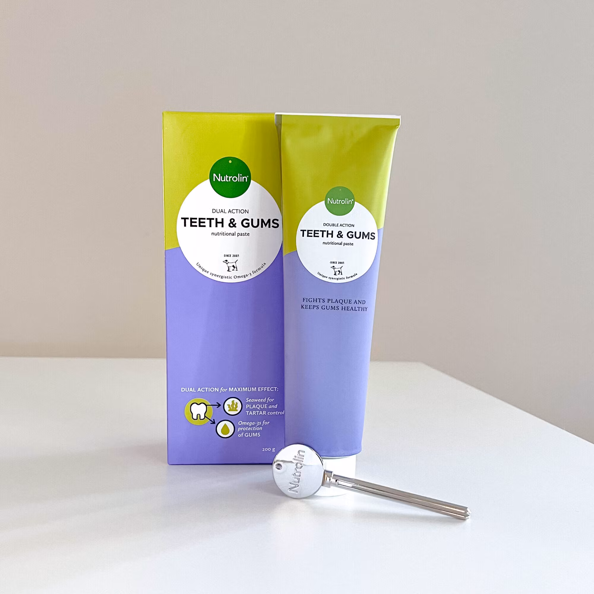 Nutrolin® TEETH & GUMS-pasta 200 gr- mun- & tandhälsa