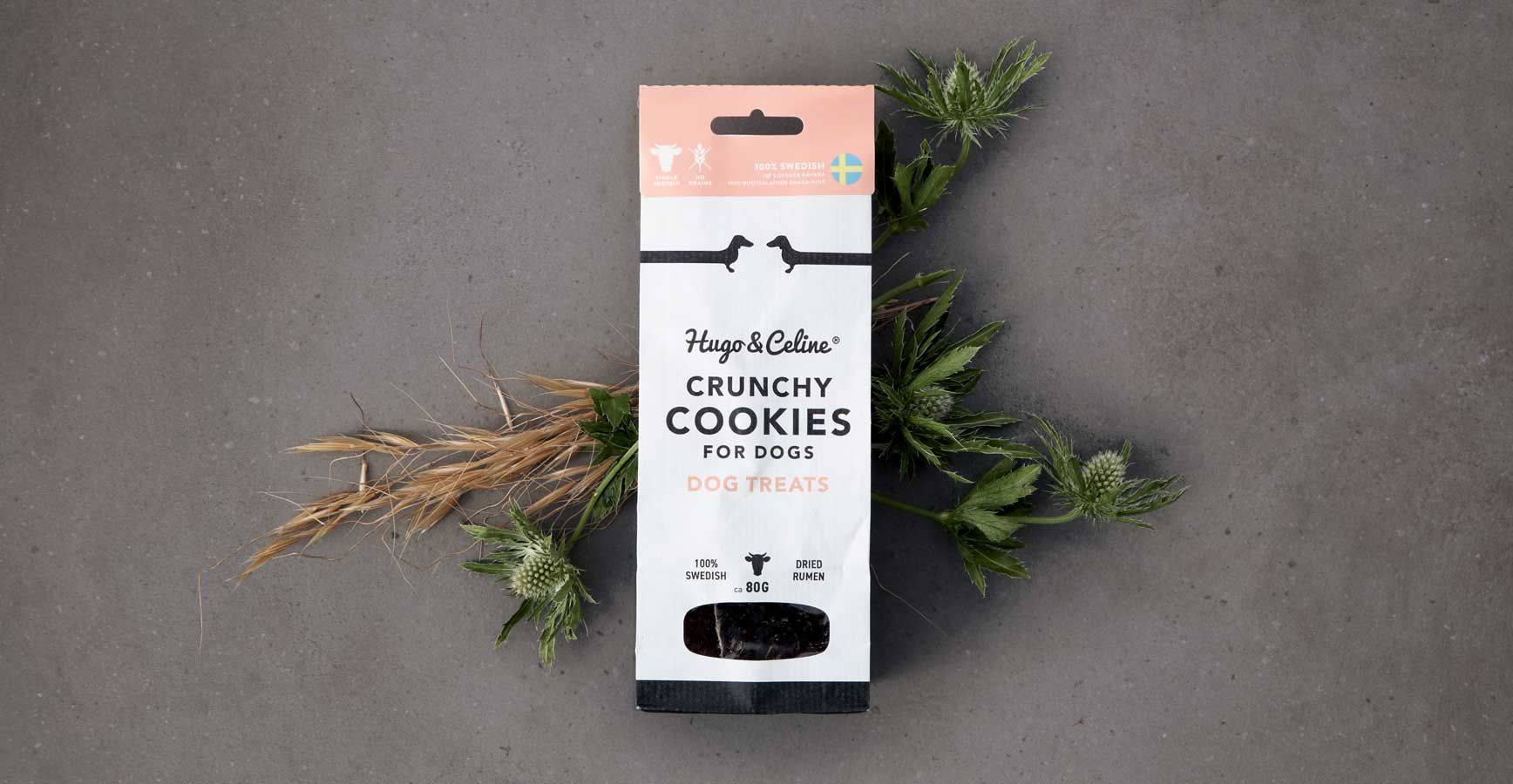 Hugo & Celine CRUNCHY COOKIES TORKAD VOM 80G
