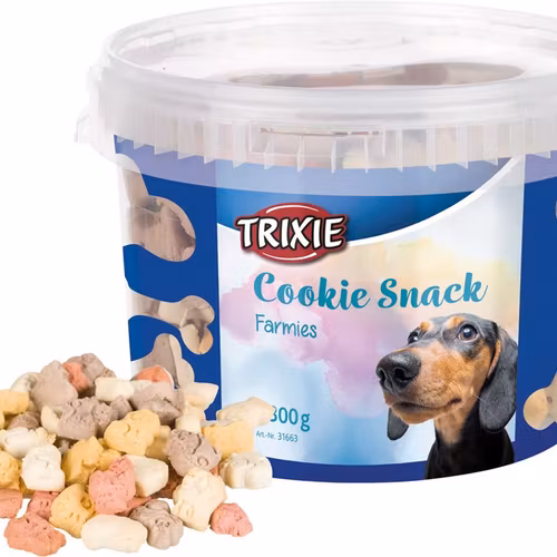 Hundkex, Cookie Snack Farmies 1,3 kg plasthink