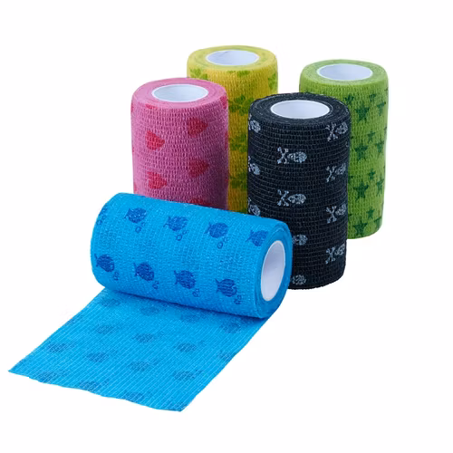 KRUUSE Fun-Flex, osorterade färger, 10 cm x 4,5 m