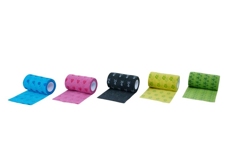 KRUUSE Fun-Flex, osorterade färger, 10 cm x 4,5 m
