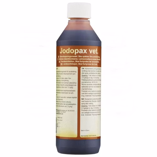 Jodopax®Vet. Desinfektionsmedel till djur 500 ml